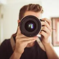 摄影师图片头像,正在拍照的男摄影师图片