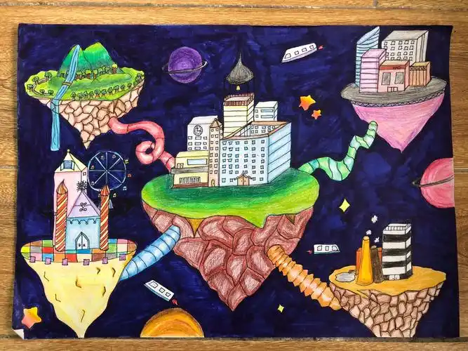 初一(5)班 胡含月 《天空之城》