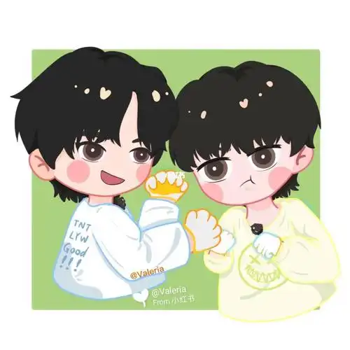 不定期更新,别掉粉呀#tnt时代少年团  #q版  #头像约稿  #文轩