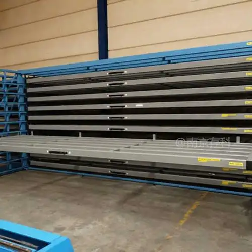 抽拉式板材货架板材库仓储货架平放板材架ckct23钣金存放架
