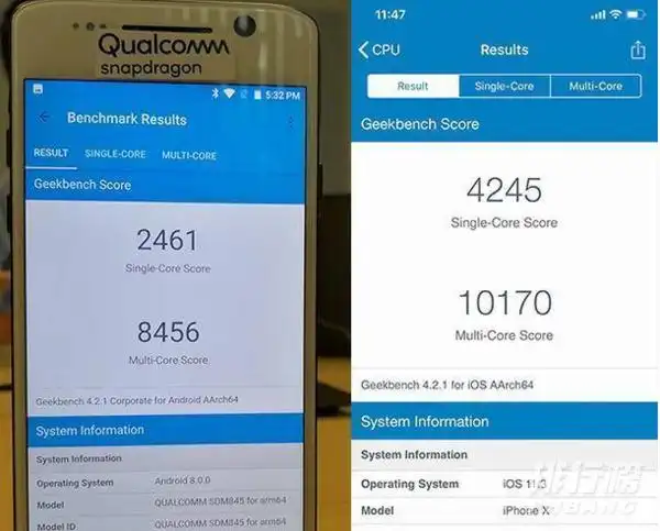 骁龙768g和骁龙845相差多少骁龙768g和骁龙845跑分对比