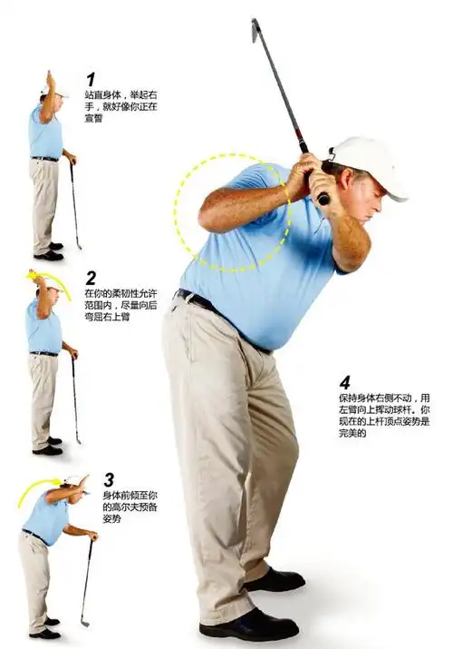 简单三步找出适合自己的完美上杆姿势 - 高尔夫 - 8264.com