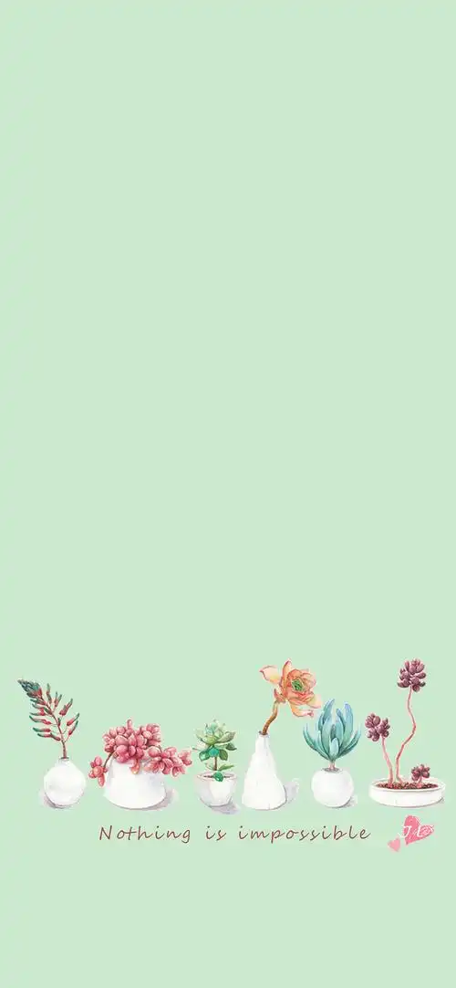 手机壁纸~小清新|ui|闪屏/壁纸|茉莉花开时 - 原创作品 - 站酷 (zcool