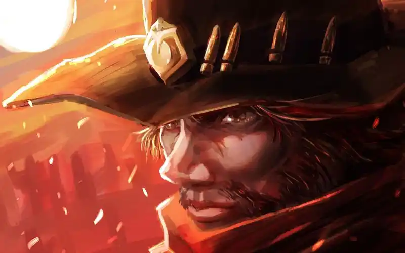 『守望先锋』顶级麦克雷aimbotcalvin - 锁望仙锋启动 五百斤的麦克雷