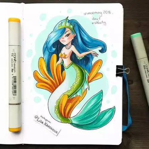 马克笔手绘素材适合零基础临摹