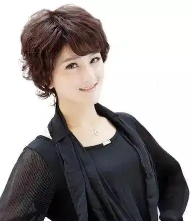 12款50岁女人染发颜色设计,中老年显年轻染发色彩!