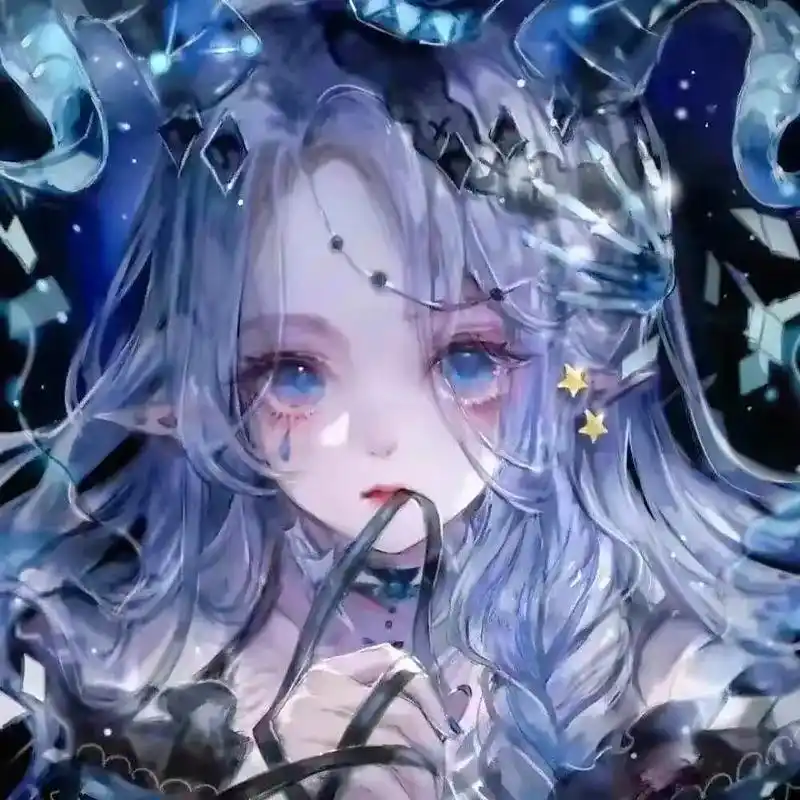 头像黑暗了的女生头像