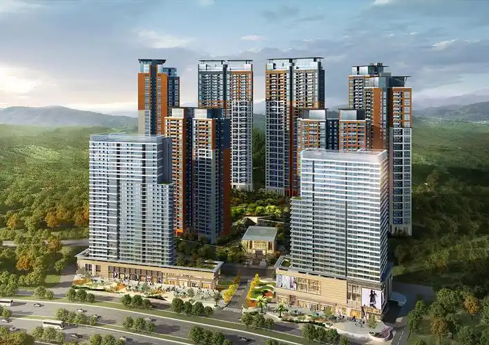 项目名称:华润银湖蓝山 建设地点:广东省深圳市 设计时间:2014 工程