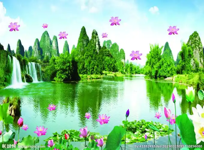 cmyk10共享分举报收藏立即下载×关 键 词:山水 荷花 风景 山 水