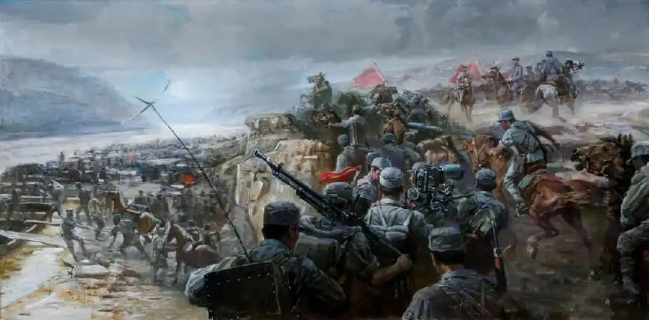 【九·一八纪念】勿忘国耻——大型抗战绘画作品