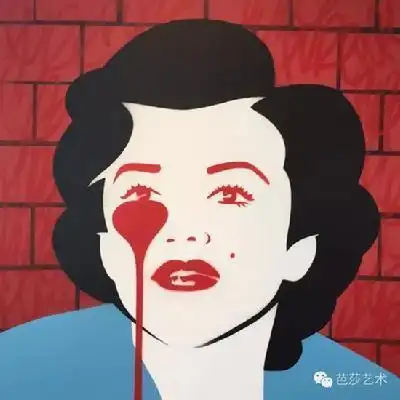 七窍流血简笔画