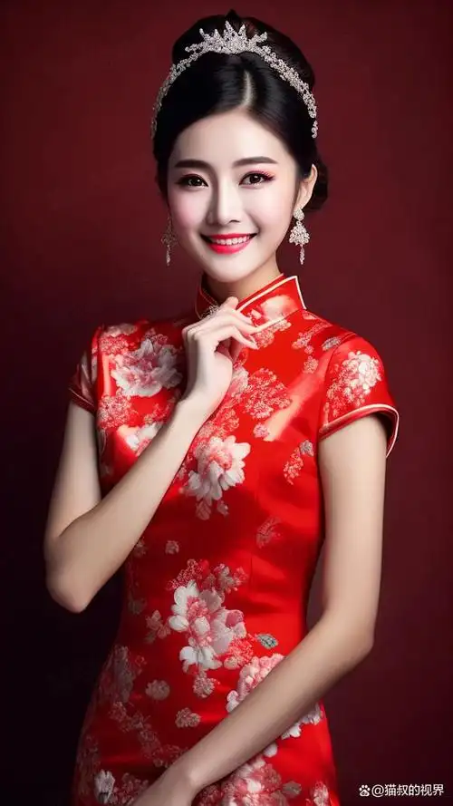 中式新娘妆是中国传统文化的一种体现,它融合了中华文化的精髓,展现了