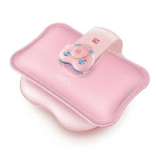 志高无线加热暖水袋充电热水袋防爆暖手宝电暖宝热宝毛绒注水可爱