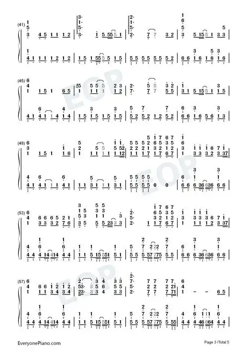 你的答案钢琴简谱-阿冗演唱-看谱啦