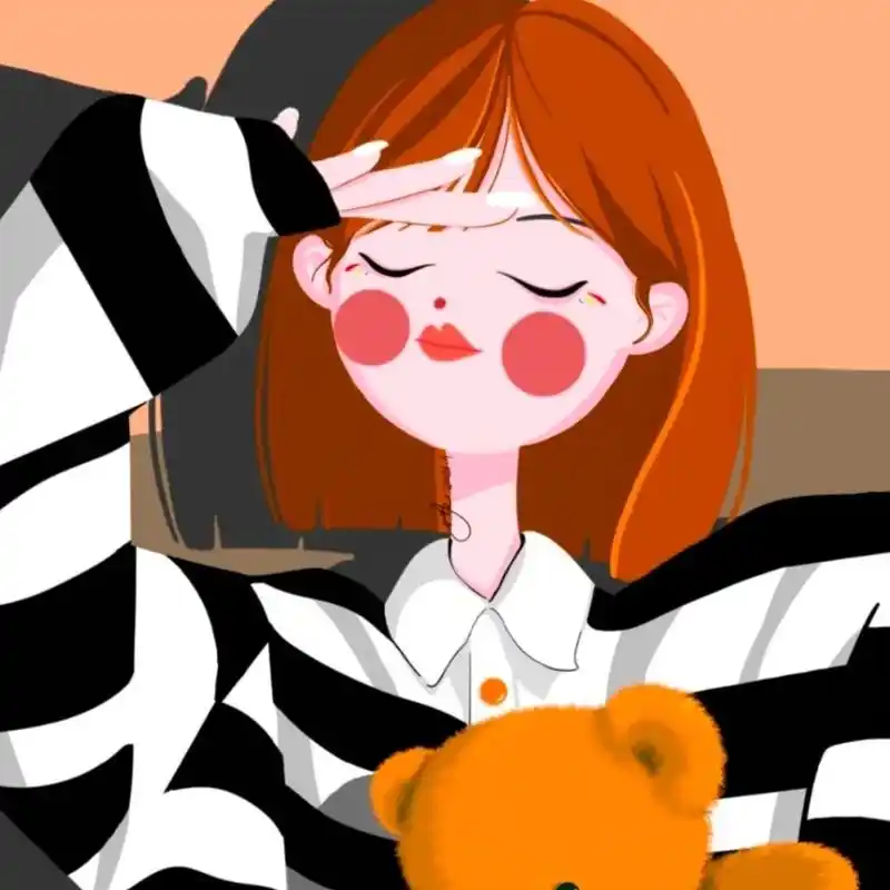 「女生头像」一个只记得快乐和知识点的人