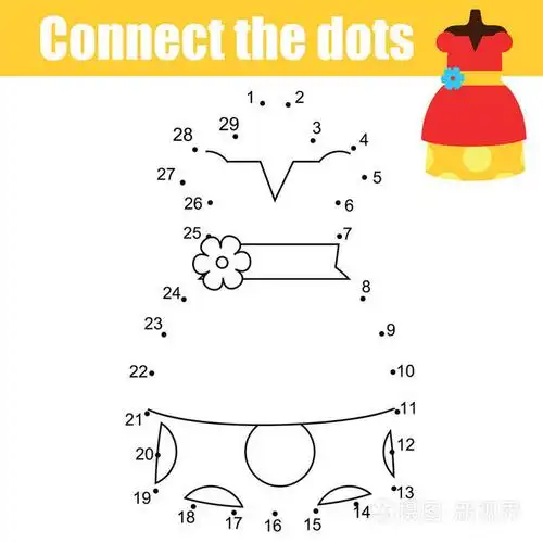 时尚服装女孩的可打印活动插画-正版商用图片0pmu0q-摄图新视界