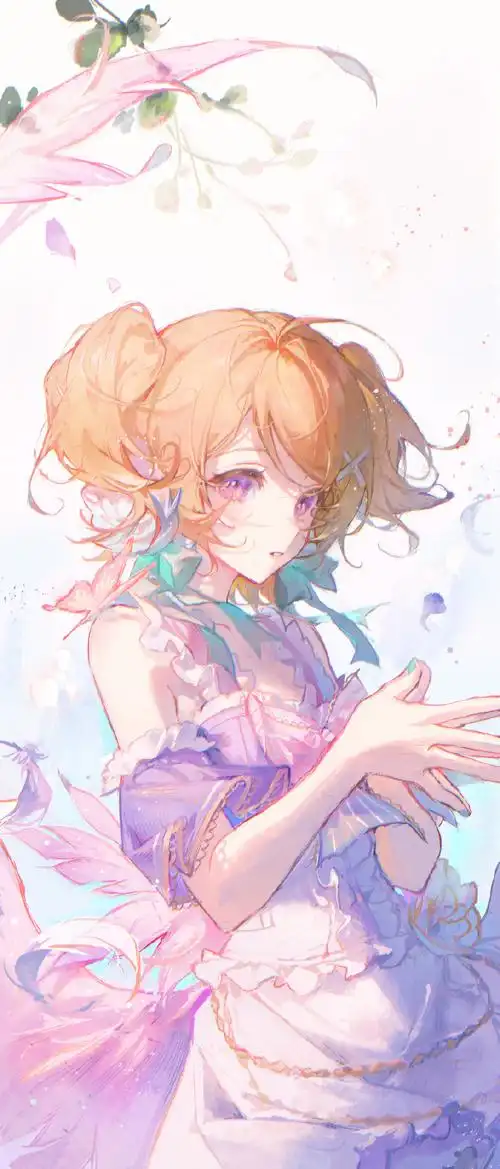 二次元少女##插画壁纸##小清新##小仙女