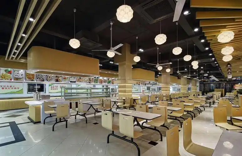 北京快餐厅现代风格1000平米装修效果图案例