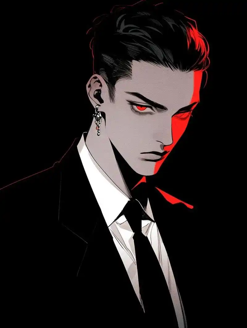 7415多沾点杀气 | 极简主义西装暴徒第三弹 加了点红光,杀气不再