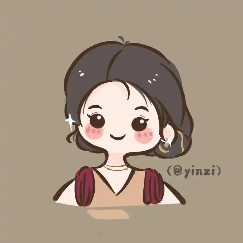 鞠婧祎q版手绘头像|手绘头像 画个鞠婧祎的小头像～这种q版时不时更