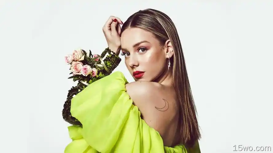 女性模特woman女孩lipstickbrunette高清壁纸