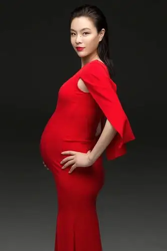 跳水女皇吴敏霞近况孕味十足身材依然很好与老公一起拍写真