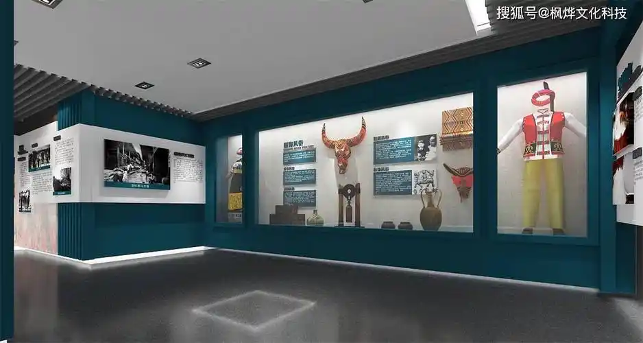 民俗文化馆展厅设计_空间_艺术_皮影