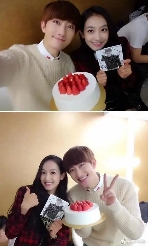 宋茜和好友宋威龙杨洋欧豪杨幂宋佳欧阳娜娜周觅亲密合照