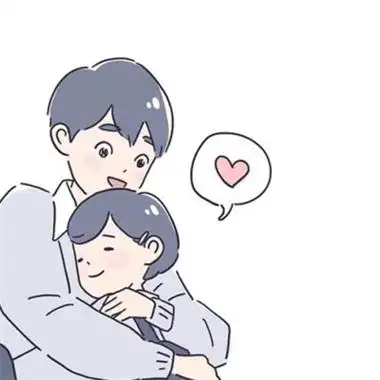 可爱卡通头像情侣一左一右可爱呆萌情头高清微信图片大全