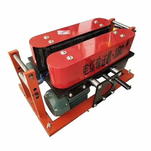 履带式电缆输送机 电缆敷设机 全自动电力拉光缆光纤牵引机拉缆机