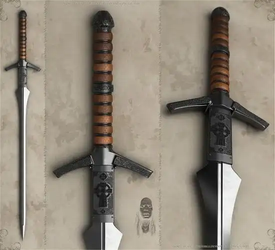 冷兵器刀剑匕首武器概念设计