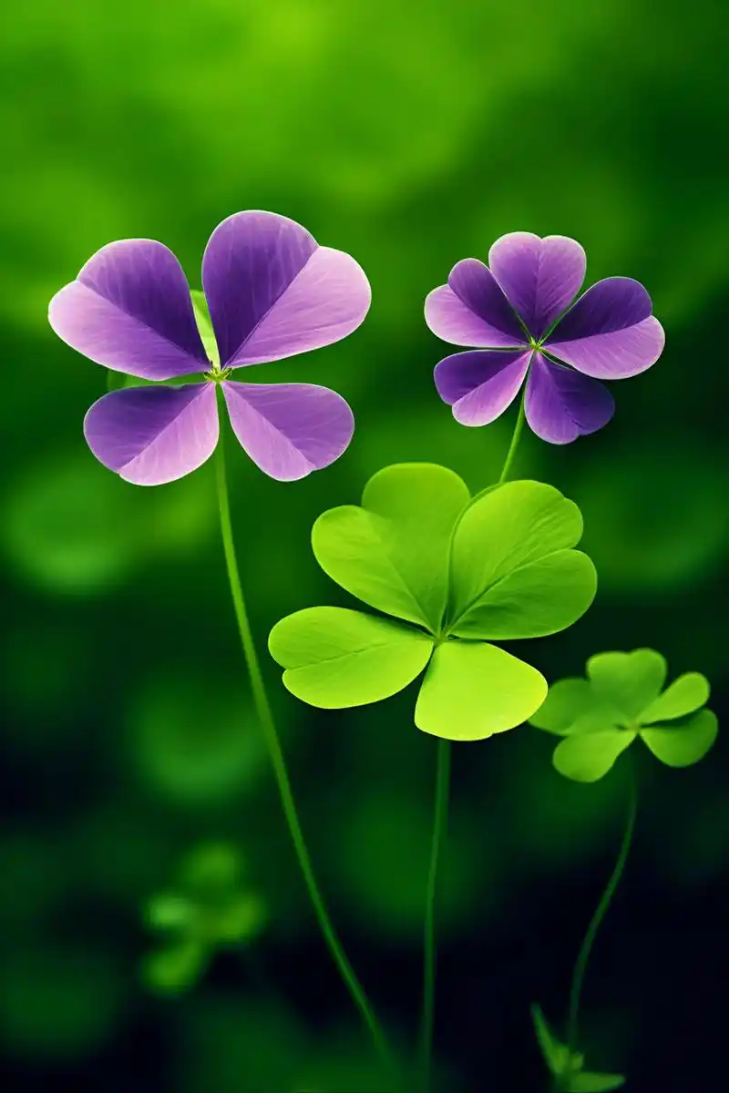 " 刷到幸运草,好运跟你跑 . " 676767