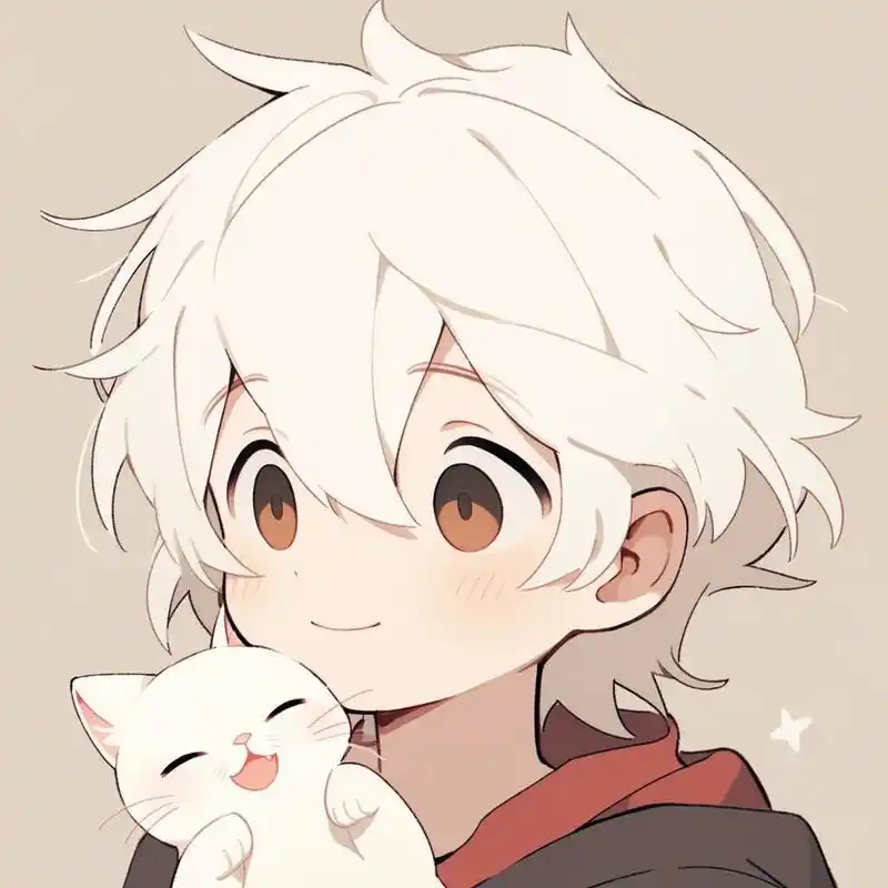 这次有多画风融合喔78#动漫男头# #动漫头像# #可爱头像# #ai绘画