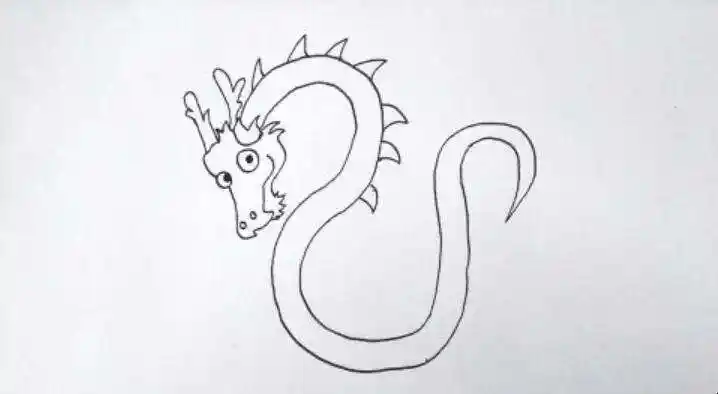 十二生肖的龙怎么画 十二生肖的龙怎么画简笔画图片