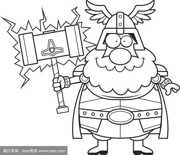 快乐的卡通托尔