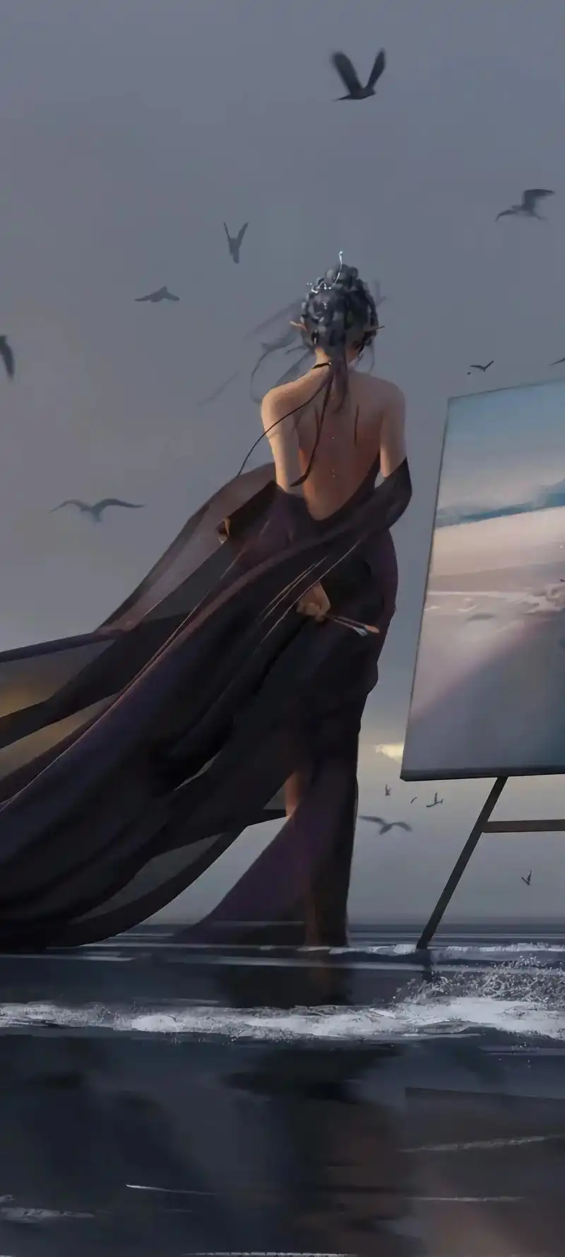 鬼刀 #鬼刀冰公主 #鬼刀壁纸 - 抖音