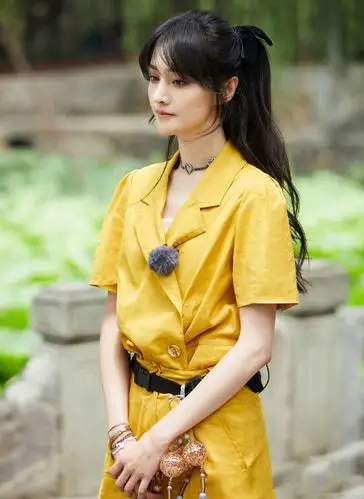 郑爽连体工装甜飒写真图片36