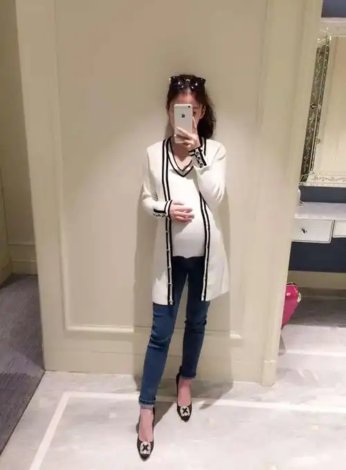 七个月半月了,晒晒我的大肚子!