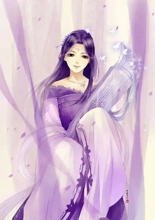 画师司徒溟泠(花姨)- 古风美女插画-大触专访-蓝铅笔