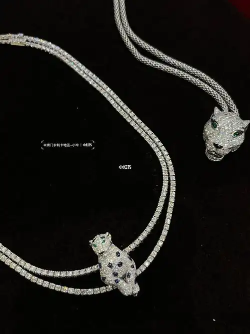 卡地亚蓝宝石豹子也太美了吧