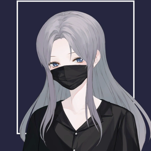 女头 动漫头 卡通 动漫 口罩头像 女头像 动漫头像