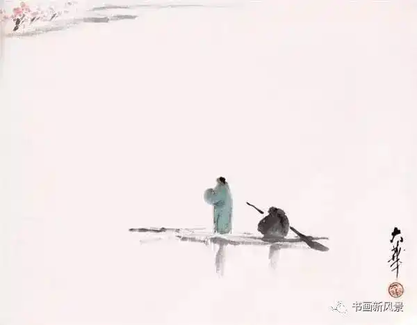 这是一组至简的优美禅画!