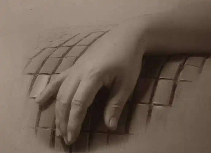 86幅手部素描收藏慢慢看