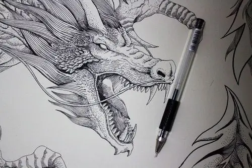 水笔绘龙|插画|商业插画|守望者swangzhe - 原创作品 - 站酷 (zcool)