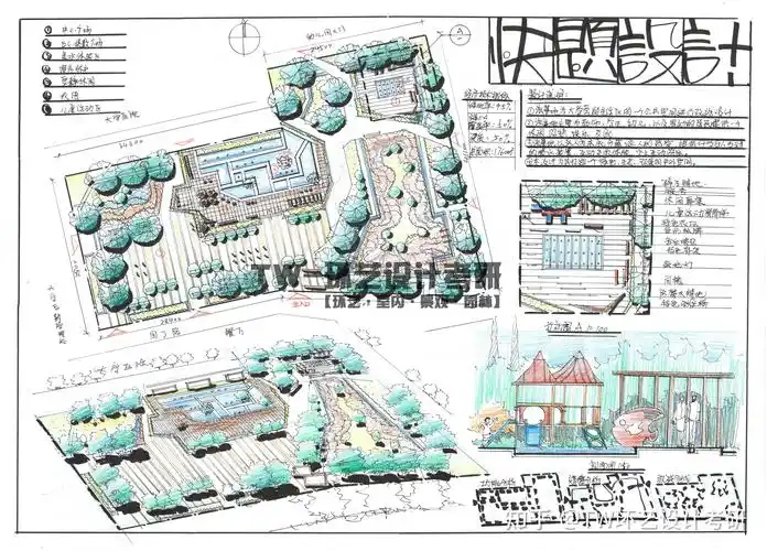 景观干货——院校快题分享 - 知乎