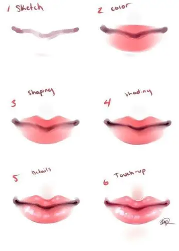 【推荐】画动漫嘴巴的方法