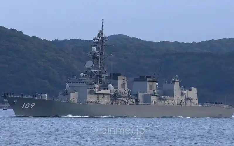 【海上自卫队】村雨级驱逐舰9号舰"有明"号(dd-109)佐世保出港(2018)