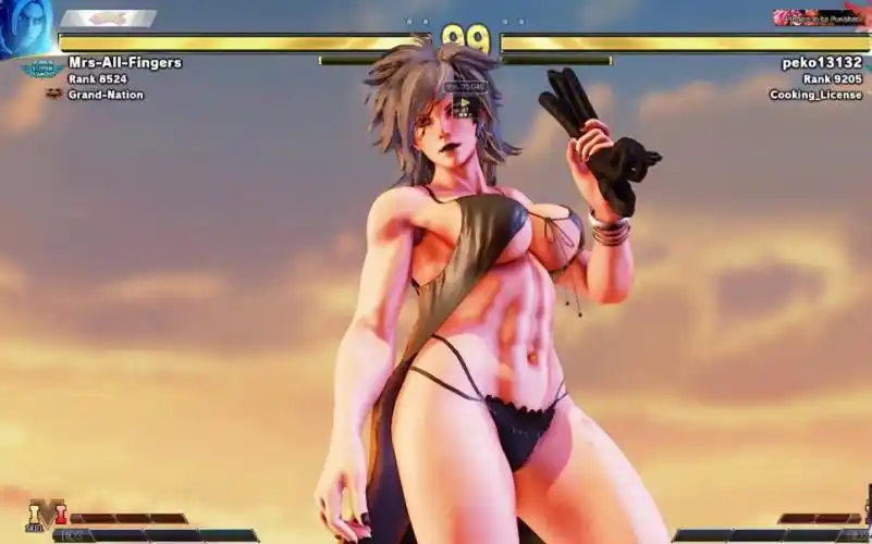 街霸5毒药御姐的情趣内衣