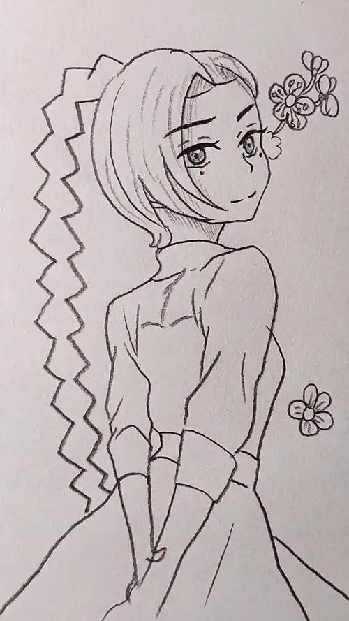 姐姐画的梅花十三pk我画的梅花十三哪个好看