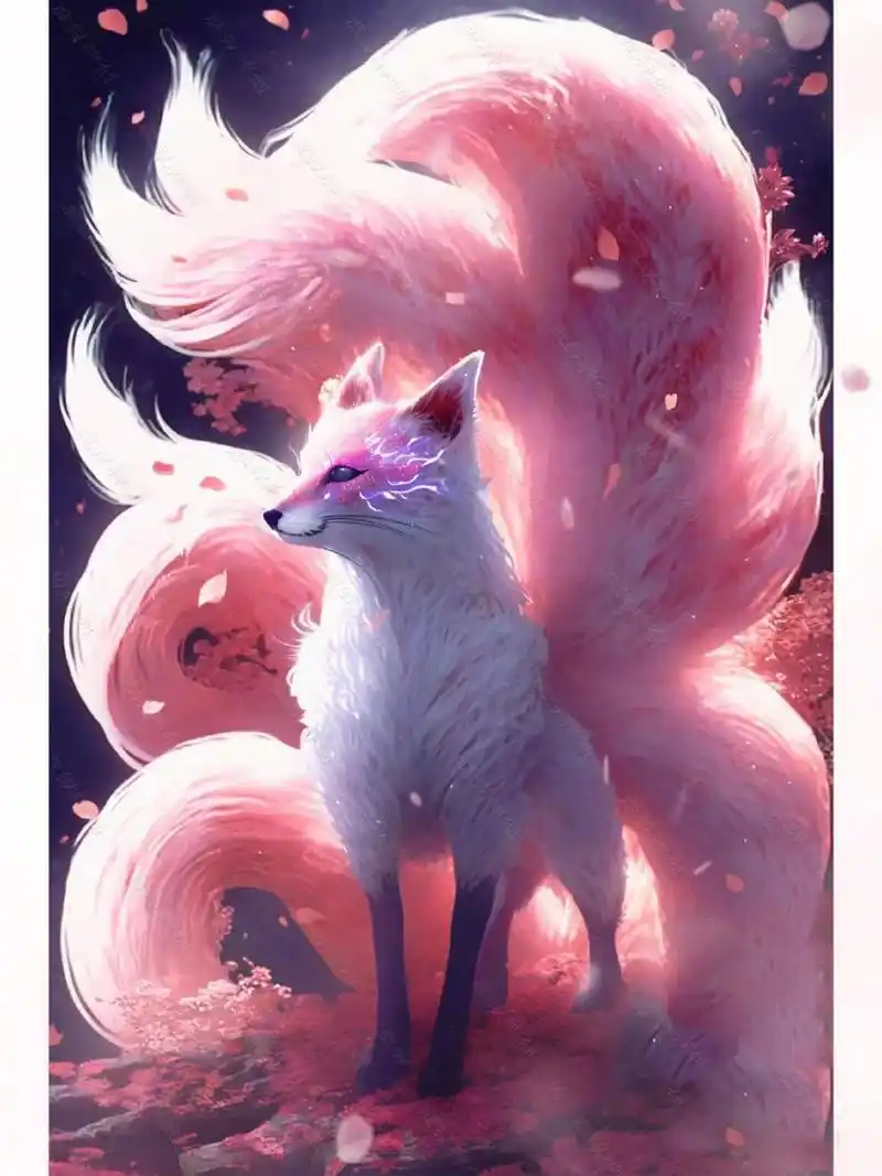 上古神兽,九尾狐,(稀有照片) 说到九尾狐,的确是上古神兽,九尾狐价值